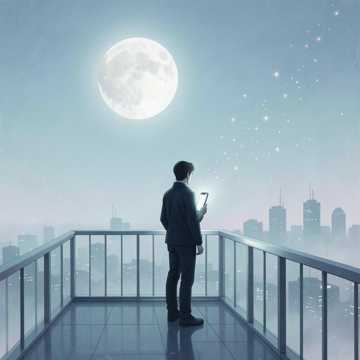 半盏月光