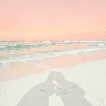 浪花吻沙