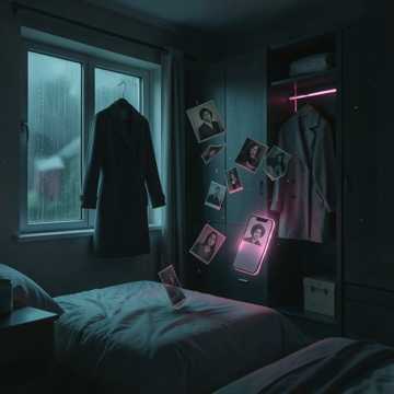 雨敲空窗