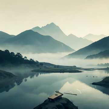 山水不共