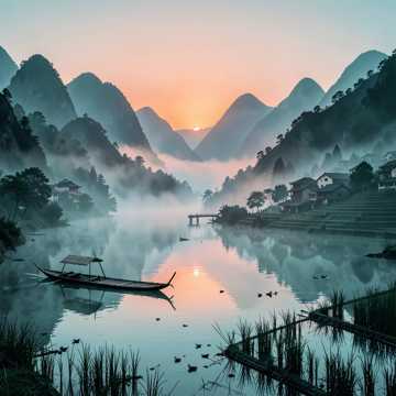 漓江烟雨调