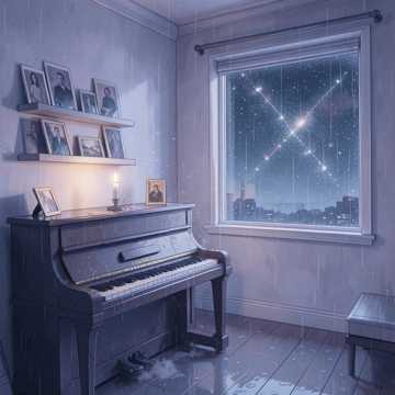 钢琴上的雨
