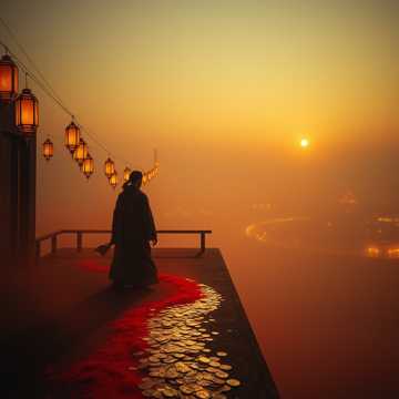 浮生掠过晚风