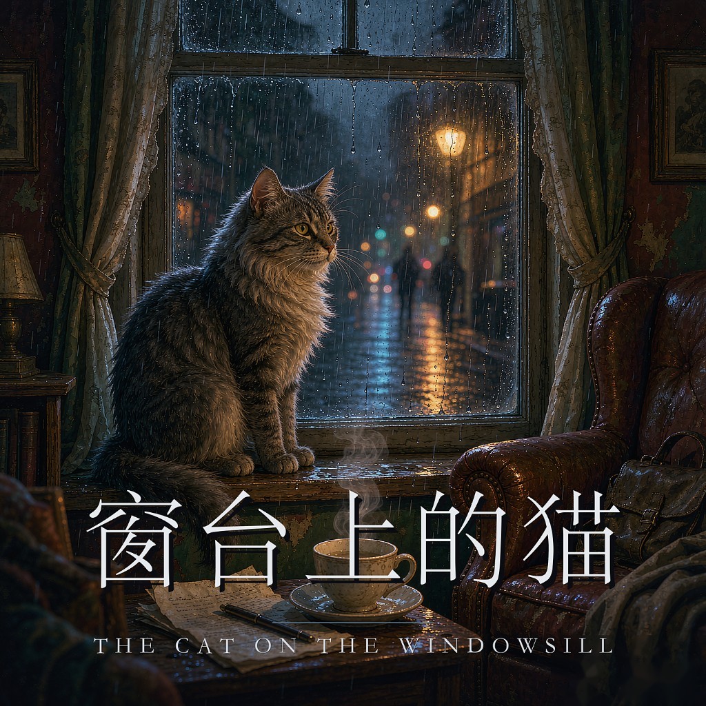 窗台上的猫-版本2
