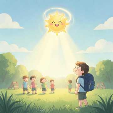 小太阳转圈