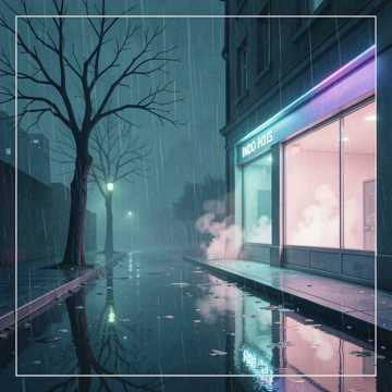 雨落空街 窗影未眠