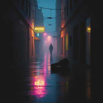 霓虹未眠巷