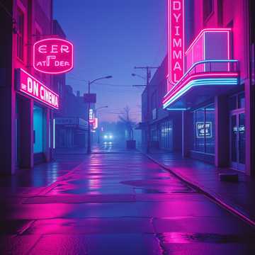 空巷霓虹