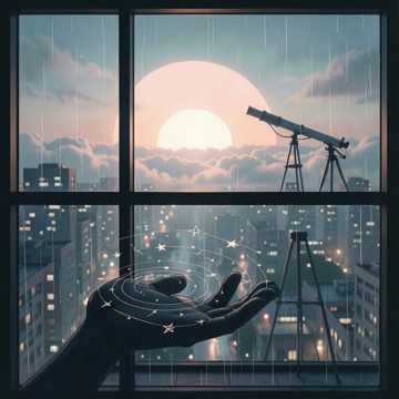 望远镜里的星图