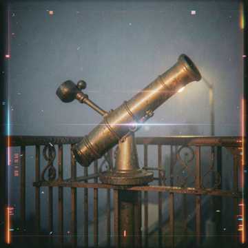 望远镜里的流星