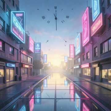 亮屏的晨曦