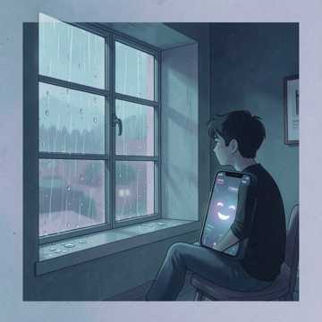 雨敲旧窗台