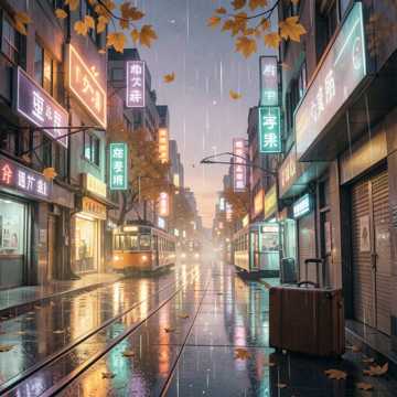 梧桐落叶编译青春