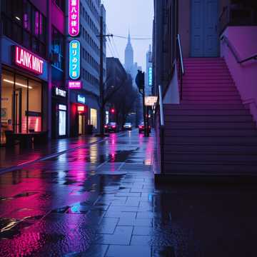 霓虹灯未眠