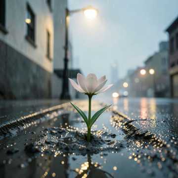 泥泞里开花