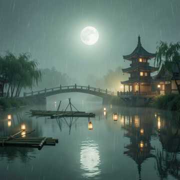 江南烟雨