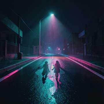 霓虹味柏油路