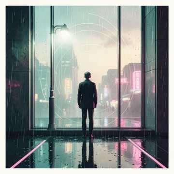 城市夜雨