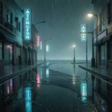 霓虹湿了鞋