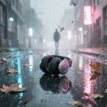 听雨的单边耳机