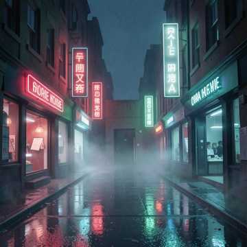 霓虹走失