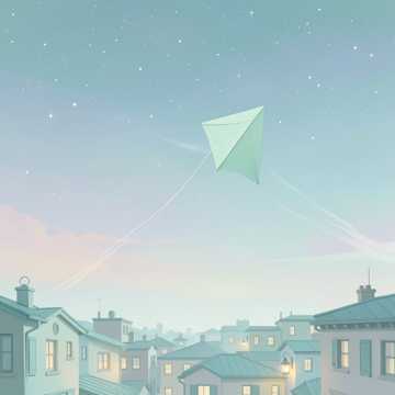 追风筝的太空烟火