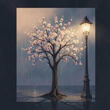 桂花树下影子缠绵