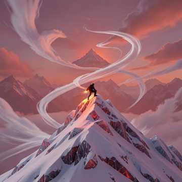 踏雪登昆仑