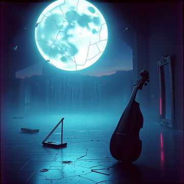碎裂琉璃雨夜