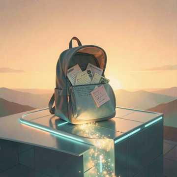 行囊里的黄昏