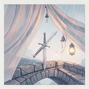 剑挑一帘雨