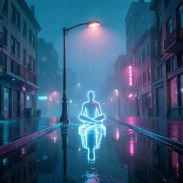 长街未眠灯