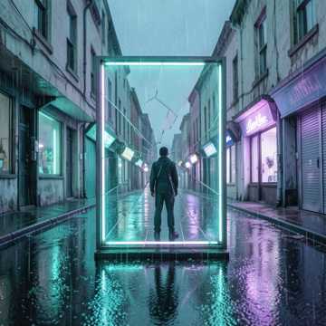 霓虹空镜