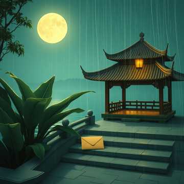 芭蕉敲碎梦