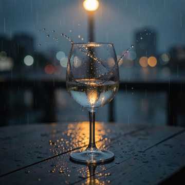 雨把路灯酿成了酒-版本2