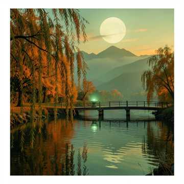 秋水酿乡愁