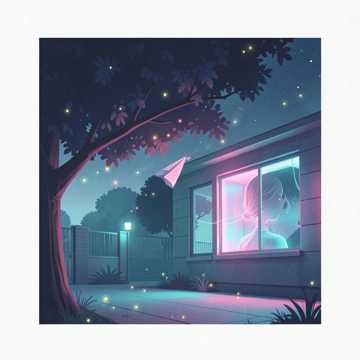 夏夜手写信