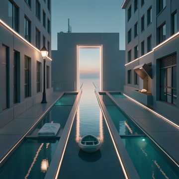 两条并排的河