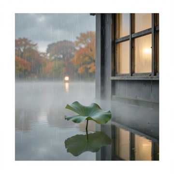 残荷听雨