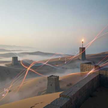 边塞霜天