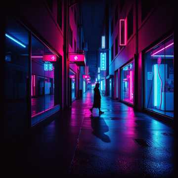 霓虹迷途
