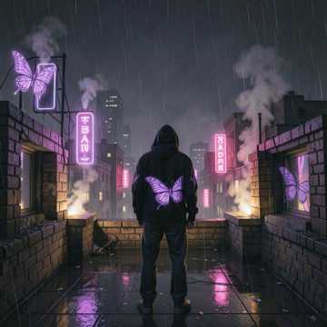 紫色蝴蝶