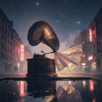 夏夜留白