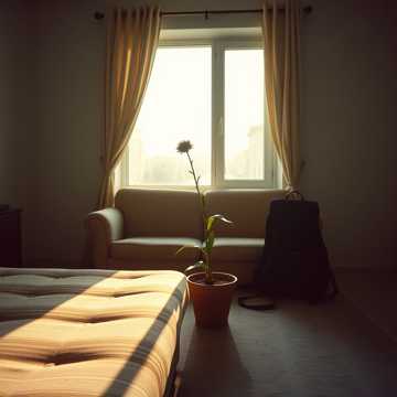褪色沙发