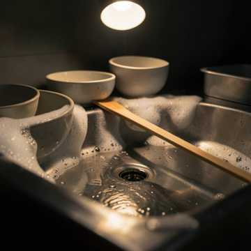 十一点洗碗