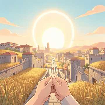 晨光浸透山河