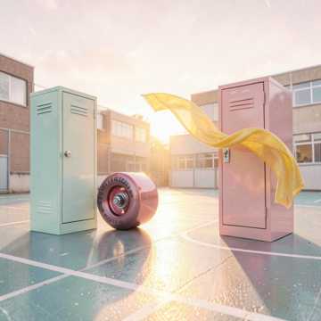 少年撞个满怀