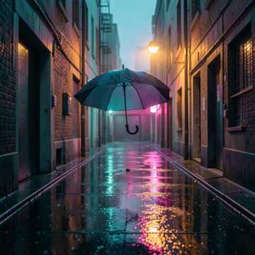 雨落空街