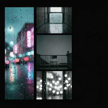 隔着雨声说晚安