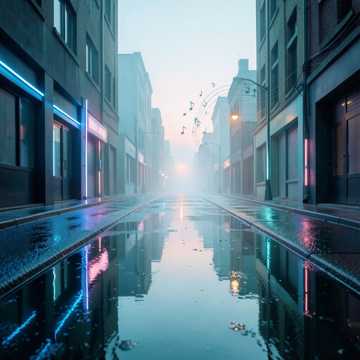 霓虹未眠人